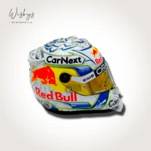 Max Verstappen helmet, view 4