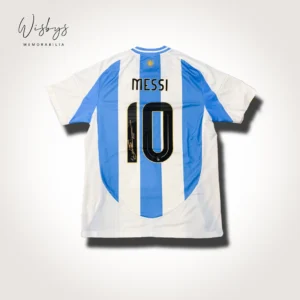 Lionel Messi signed Argentina jersey