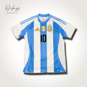 Lionel Messi signed Argentina jersey, view 2