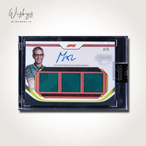 2024 Topps Dynasty F1 Triple Relic Auto - Mike Krack (#3/5)