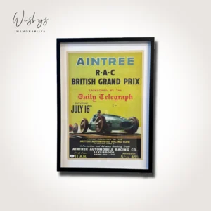 Stirling Moss poster