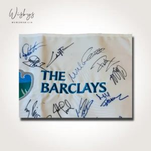 2008 Barclays Classic Multi-Signed Pin Flag, view 4