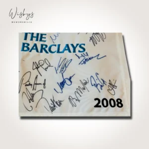 2008 Barclays Classic Multi-Signed Pin Flag, view 5
