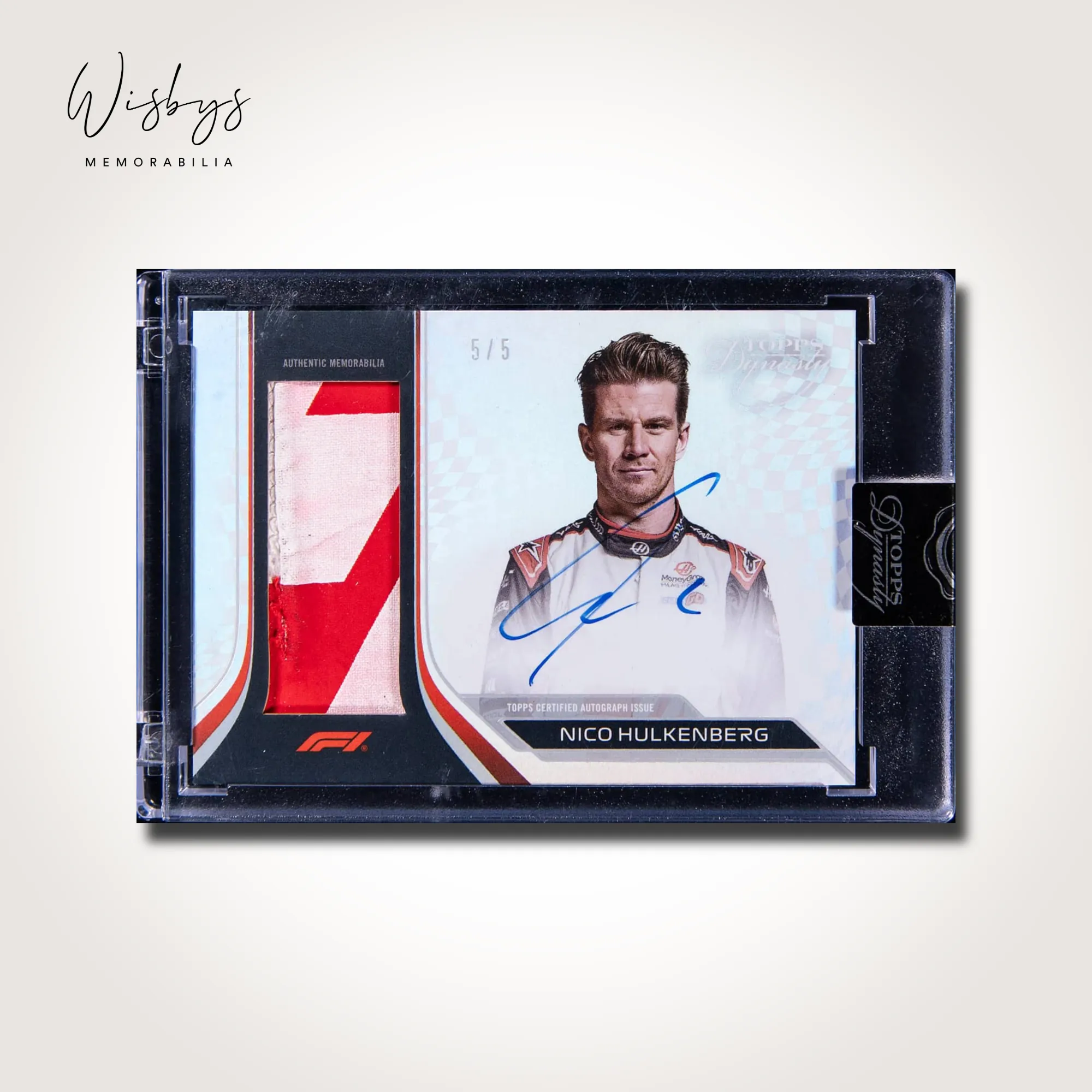 Nico Hulkenberg signed trading card