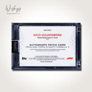 Nico Hulkenberg signed trading card, view 2