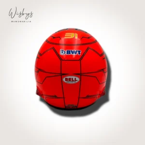 Esteban Ocon helmet, view 4