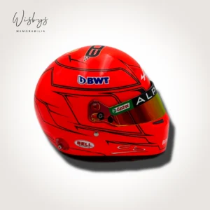 Esteban Ocon helmet, view 5