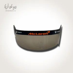 Oscar Piastri signed McLaren helmet
