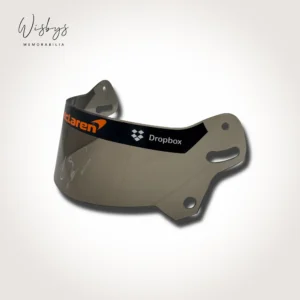 Oscar Piastri signed McLaren helmet, view 2