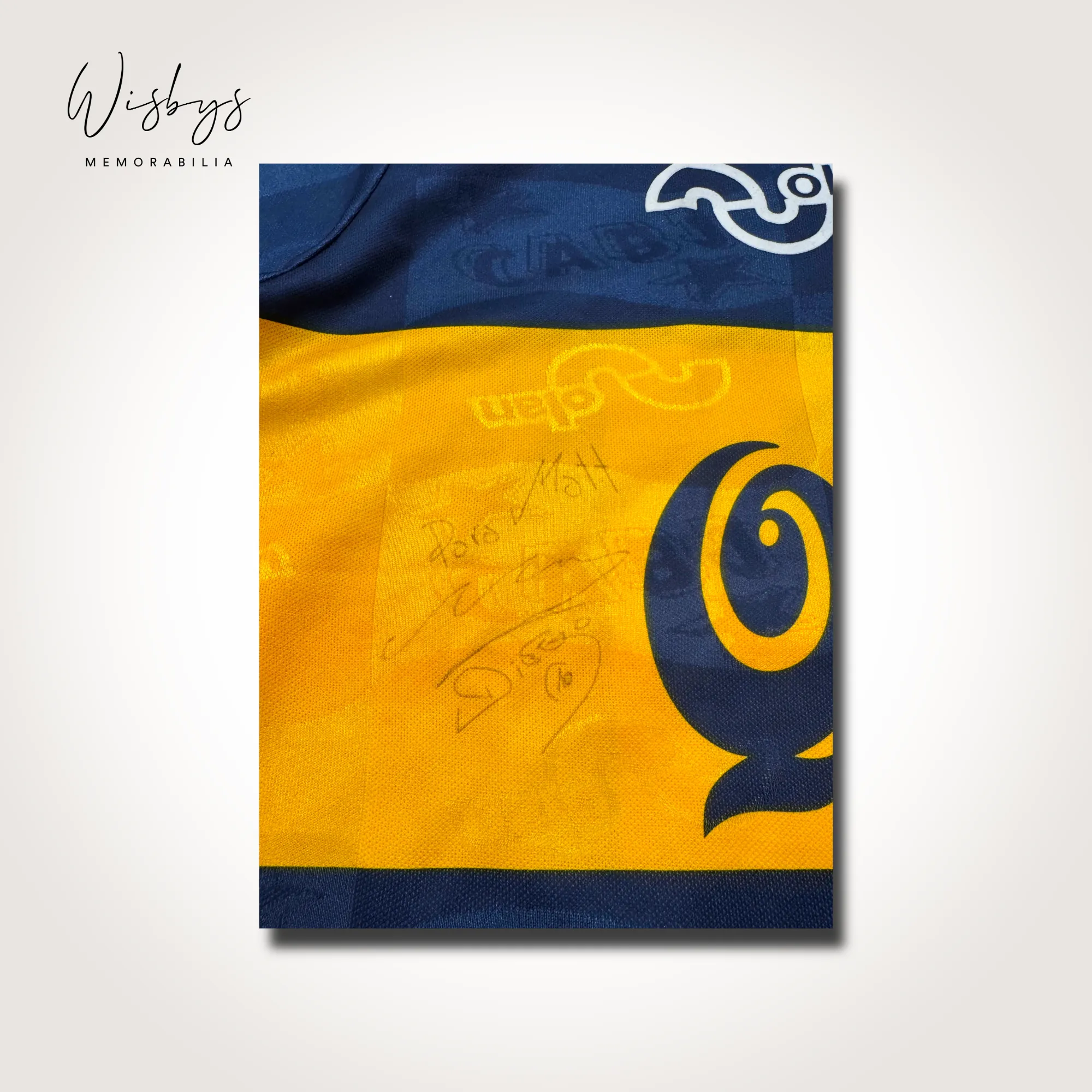Diego Maradona signed Boca Juniors jersey, view 3