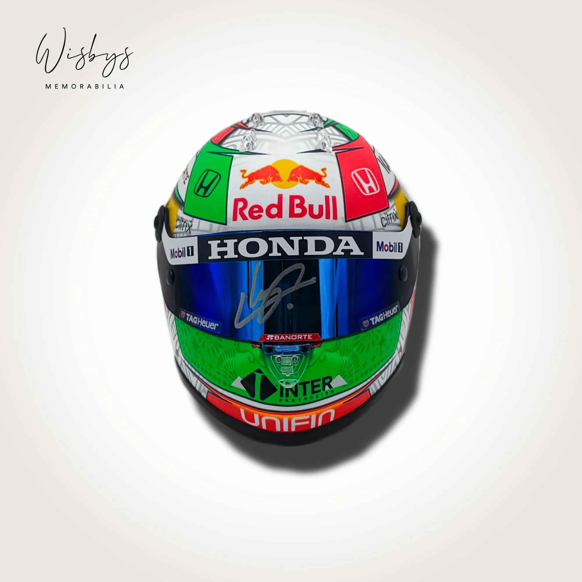 Sergio Perez helmet
