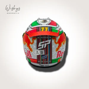 Sergio Perez helmet, view 3