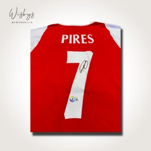 Robert Pires Arsenal jersey, view 3