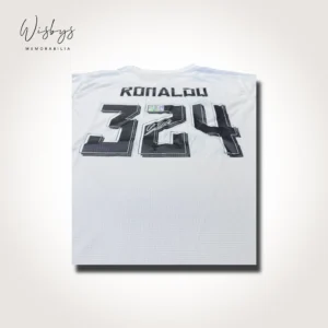 Cristiano Ronaldo signed Real Madrid jersey, view 3