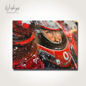Michael Schumacher artwork, view 2