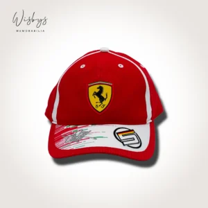 Sebastian Vettel Ferrari cap
