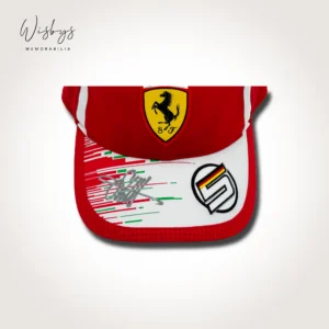 Sebastian Vettel Ferrari cap, view 3