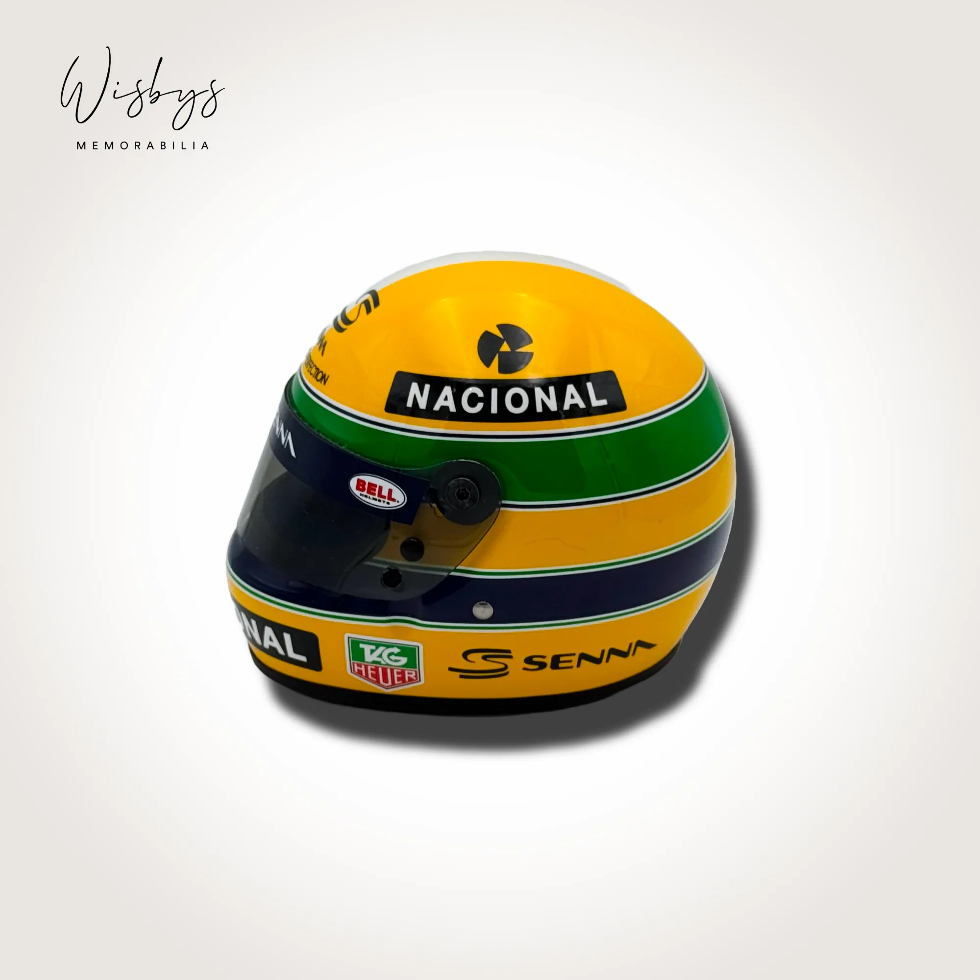Ayrton Senna limited edition helmet, view 2