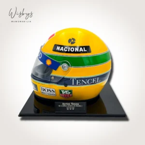 Ayrton Senna replica limited edition helmet, view 2