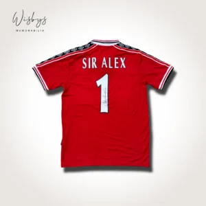 Sir Alex Ferguson signed jersey