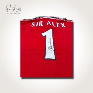 Sir Alex Ferguson signed jersey, view 3