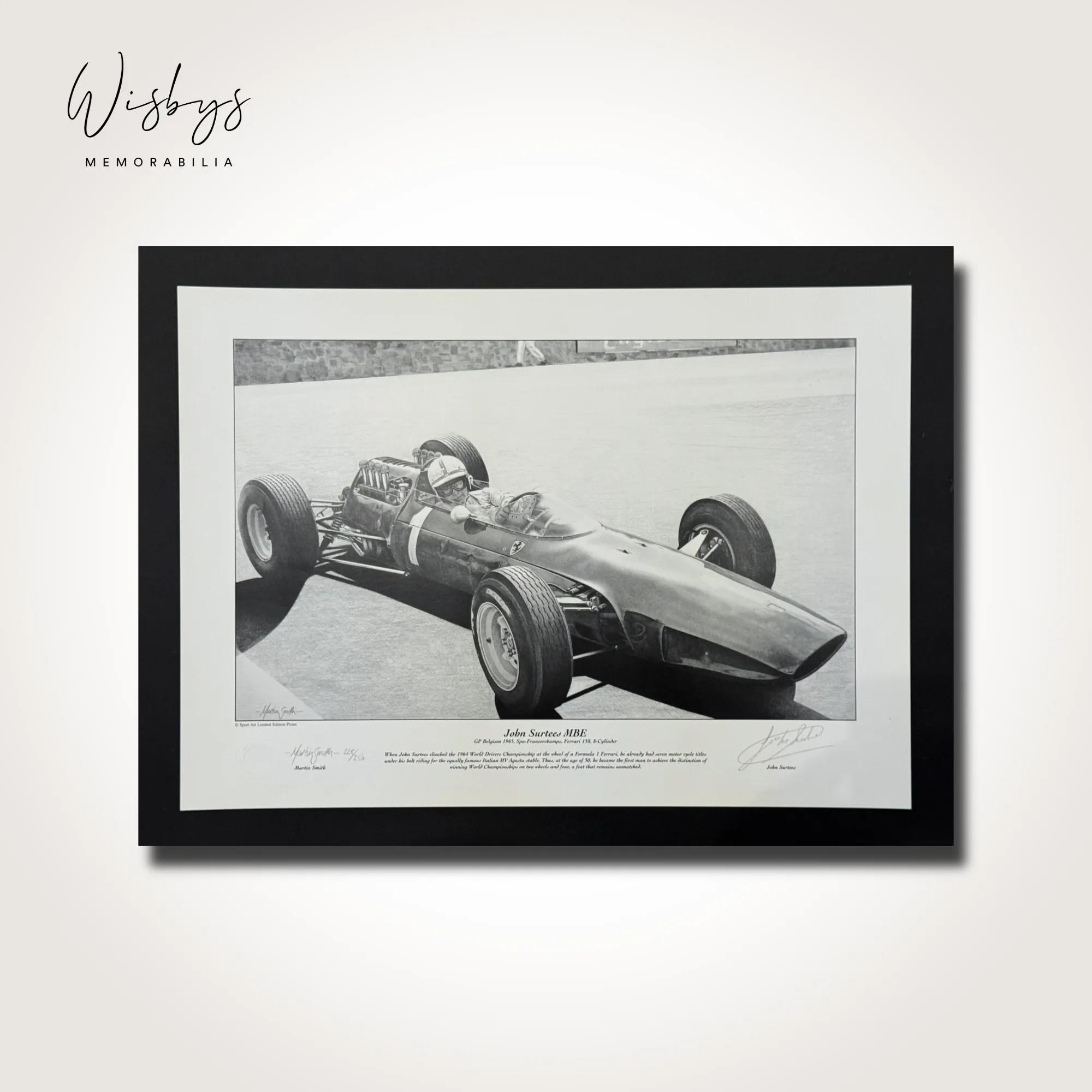 John Surtees limited edition artwork