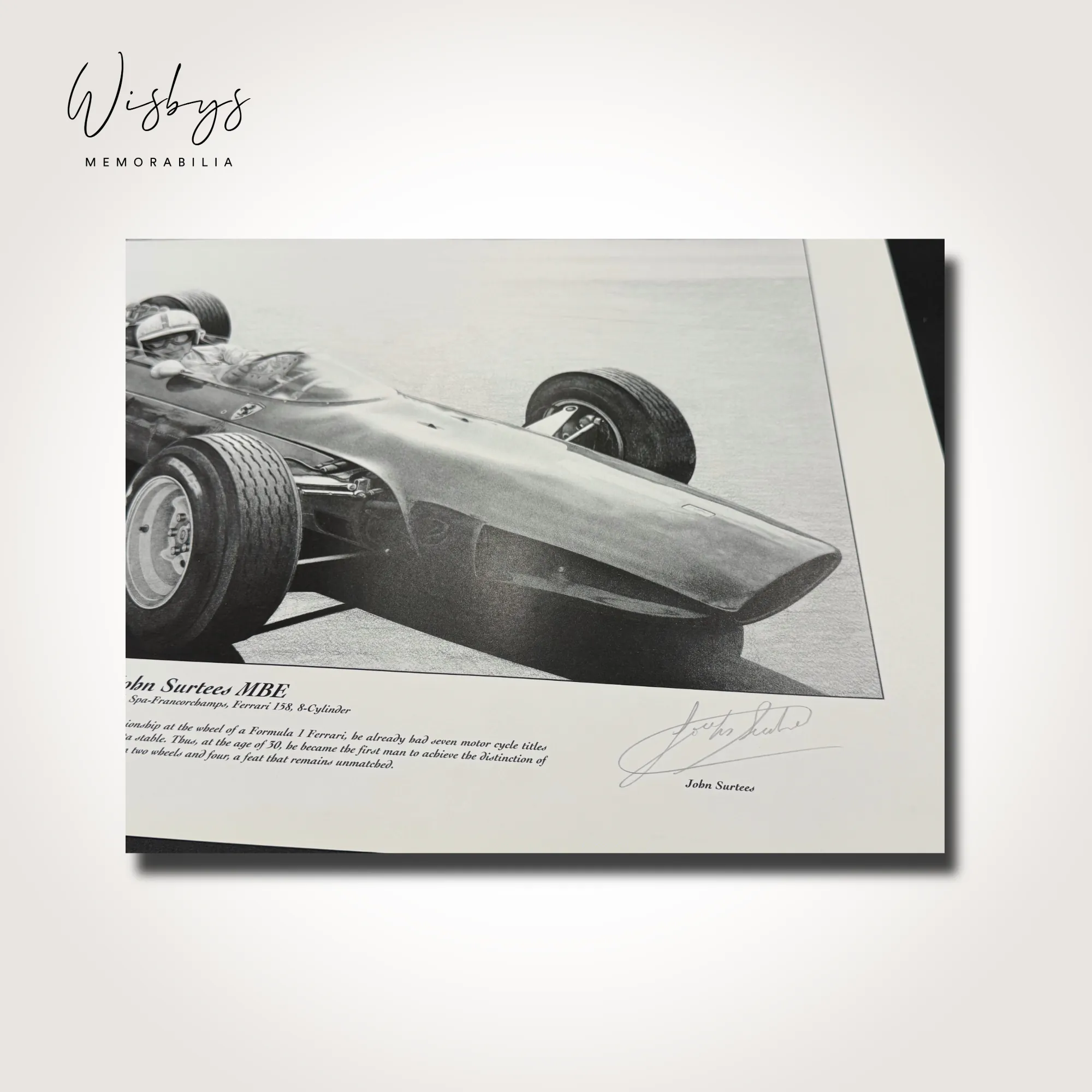 John Surtees limited edition artwork, view 2