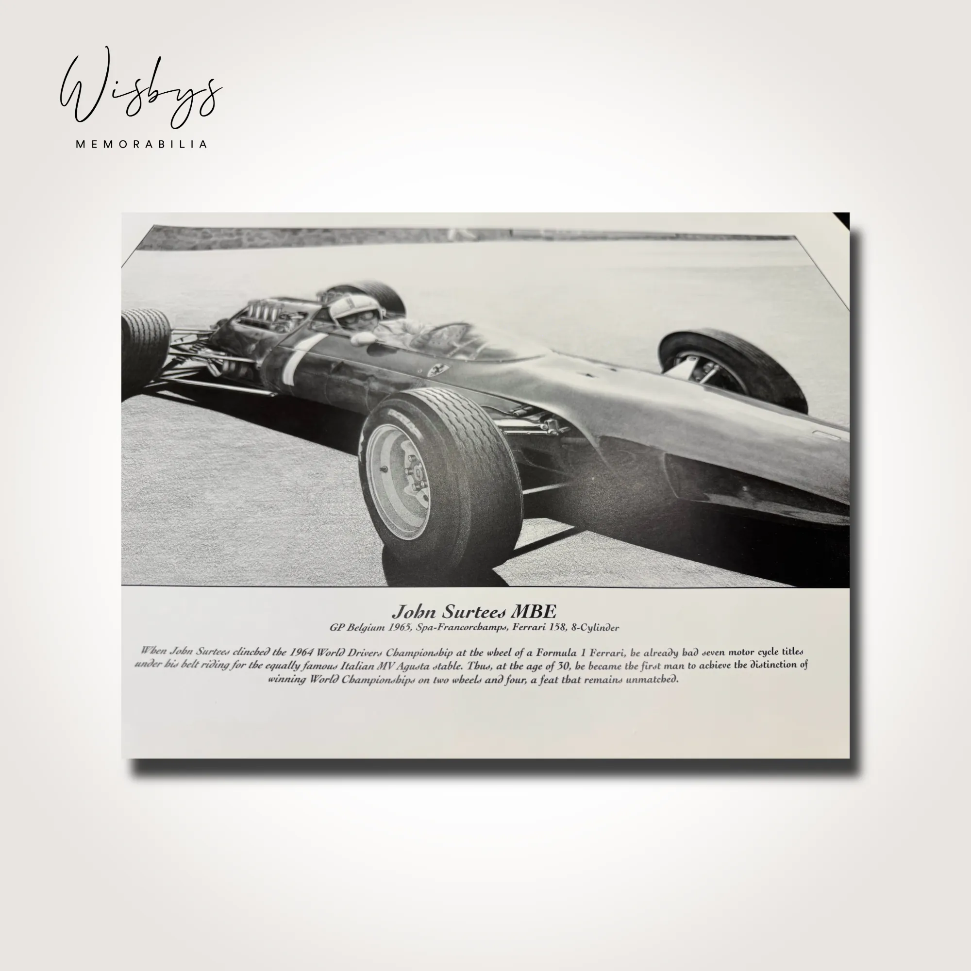 John Surtees limited edition artwork, view 4