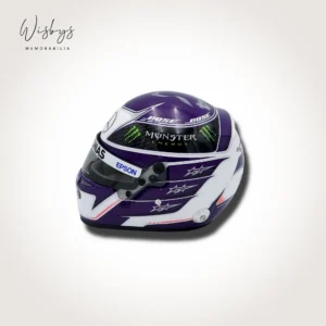 Lewis Hamilton Mercedes helmet, view 2