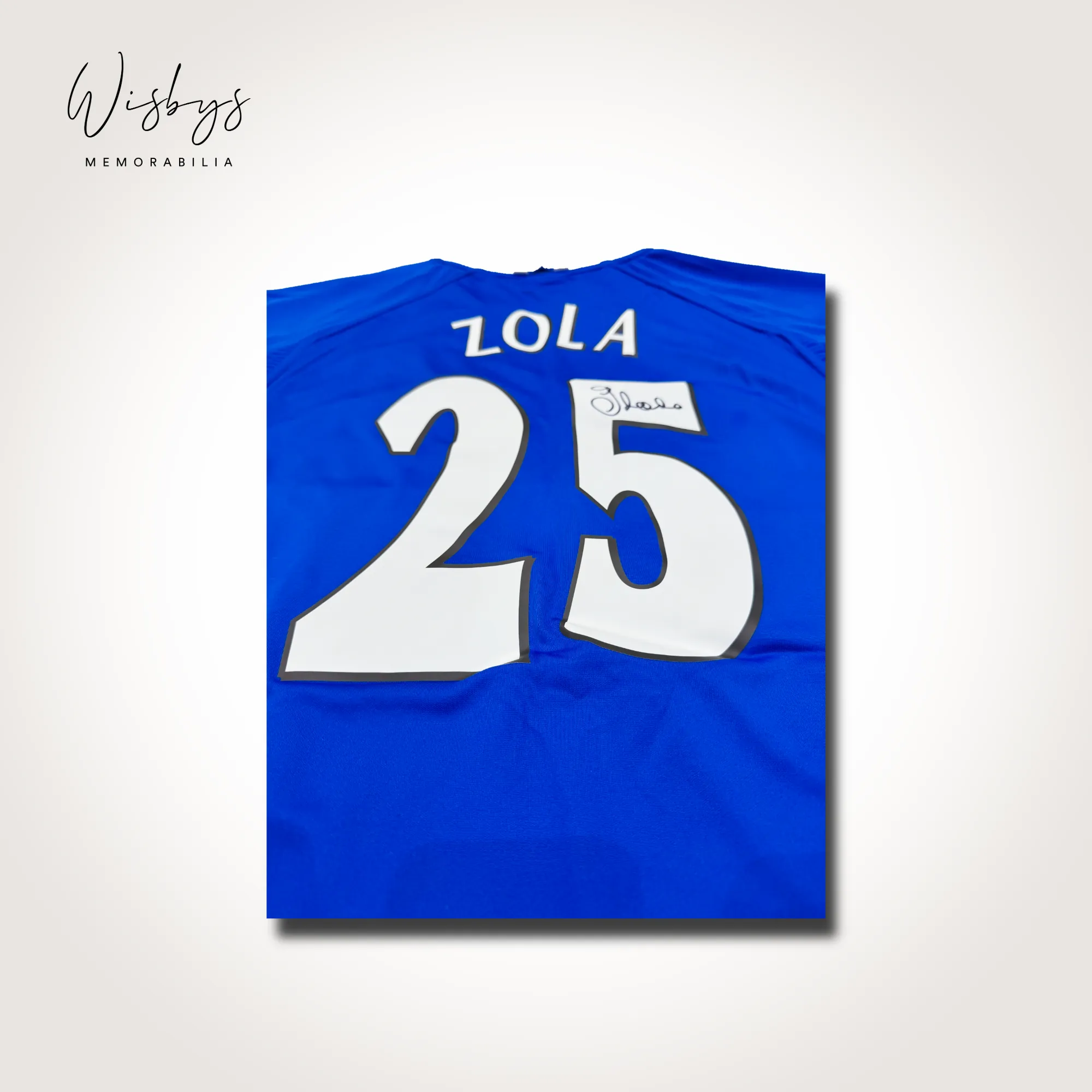 Gianfranco Zola Chelsea jersey, view 3